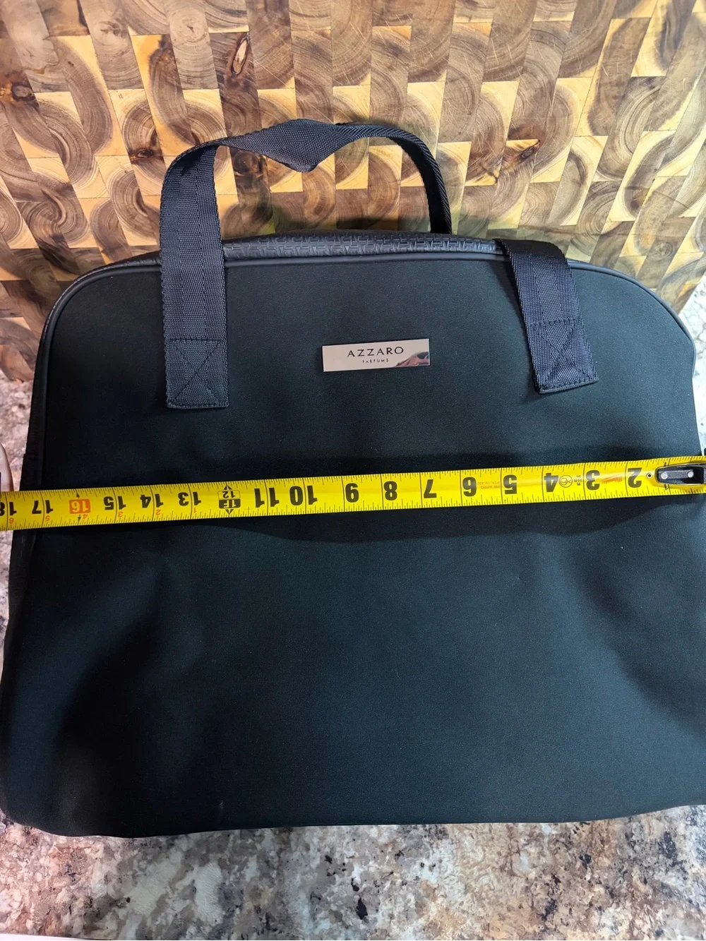 Black Men’s Travel Tote